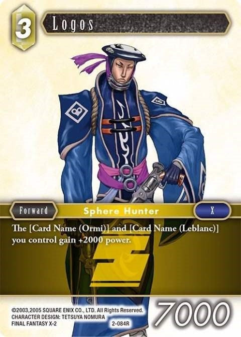 Image for Logos (Opus II) (2-084R) - Final Fantasy TCG