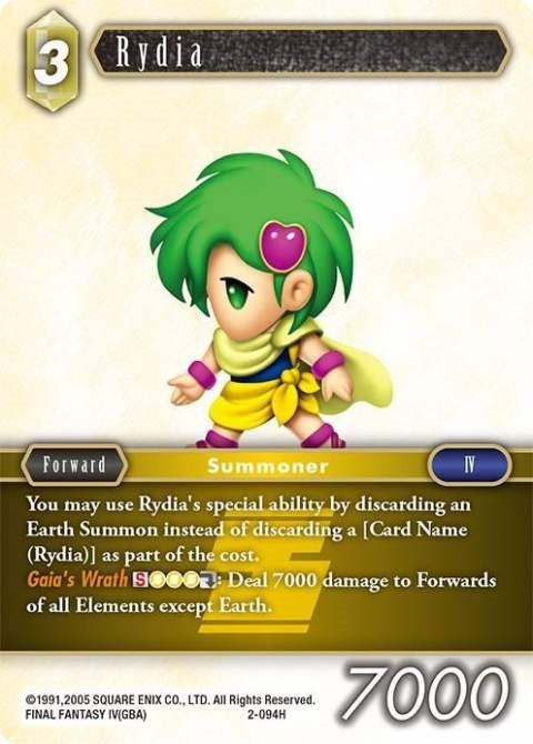Image for Rydia (Opus II) (2-094H) - Final Fantasy TCG