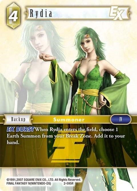 Image for Rydia EX (Opus II) (2-095R) - Final Fantasy TCG
