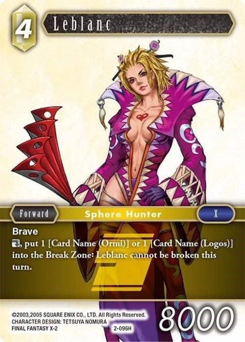 Image for Leblanc (Opus II) (2-096H) - Final Fantasy TCG