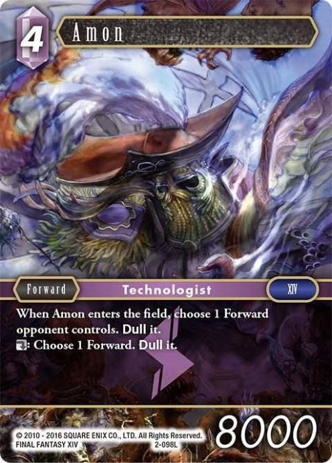 Image for Amon (Opus II) (2-098L) - Final Fantasy TCG