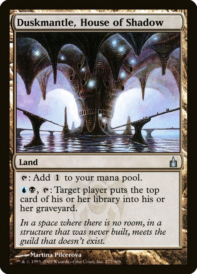 Image for Duskmantle, House of Shadow (Ravnica: City of Guilds) (277) - Magic: The Gathering