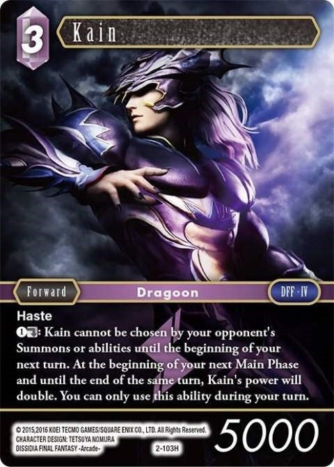 Image for Kain (Hero) (Opus II) (2-103H) - Final Fantasy TCG
