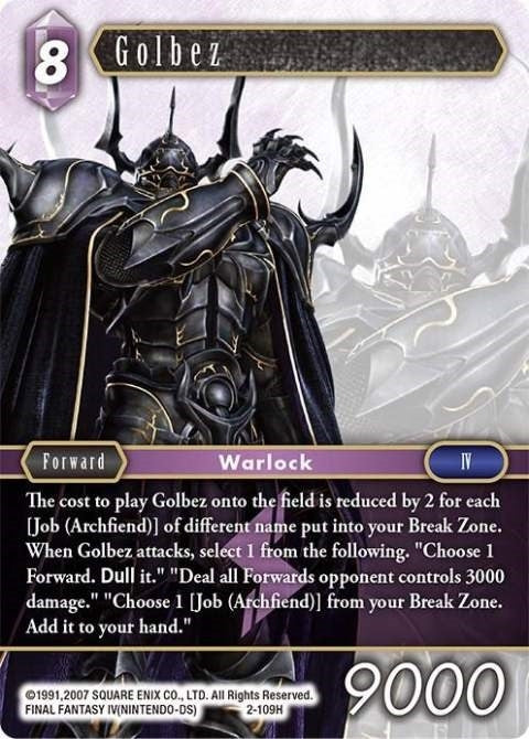 Image for Golbez (Opus II) (2-109H) - Final Fantasy TCG
