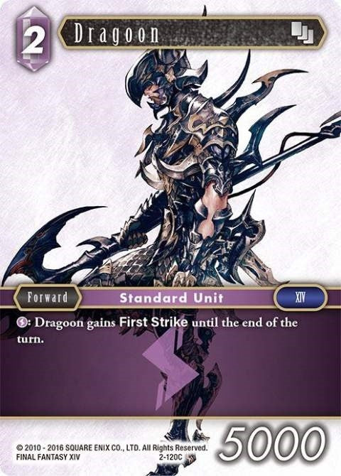 Image for Dragoon (Opus II) (2-120C) - Final Fantasy TCG