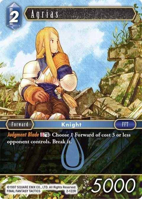Image for Agrias (Opus II) (2-122R) - Final Fantasy TCG