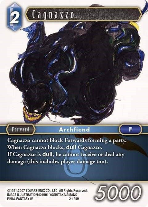 Image for Cagnazzo (Opus II) (2-124H) - Final Fantasy TCG
