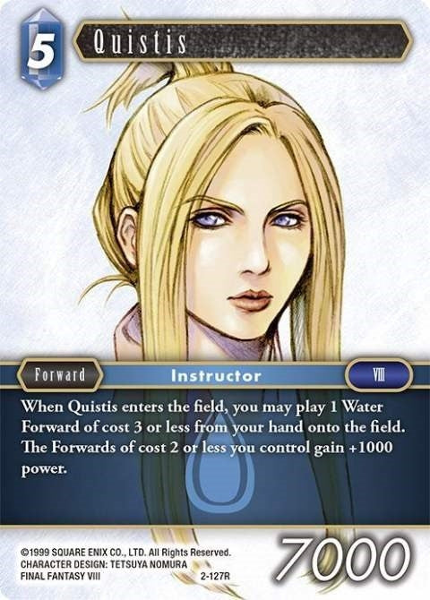 Image for Quistis (Opus II) (2-127R) - Final Fantasy TCG