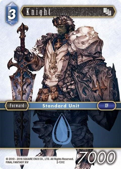 Image for Knight (Opus II) (2-131C) - Final Fantasy TCG
