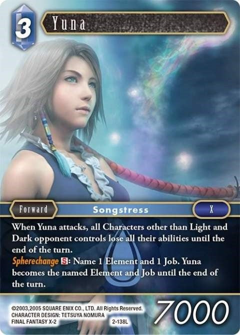 Image for Yuna (Opus II) (2-138L) - Final Fantasy TCG