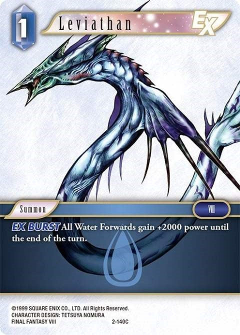 Image for Leviathan EX (Opus II) (2-140C) - Final Fantasy TCG