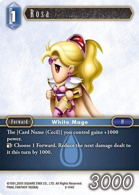 Image for Rosa (Common) (Opus II) (2-144C) - Final Fantasy TCG
