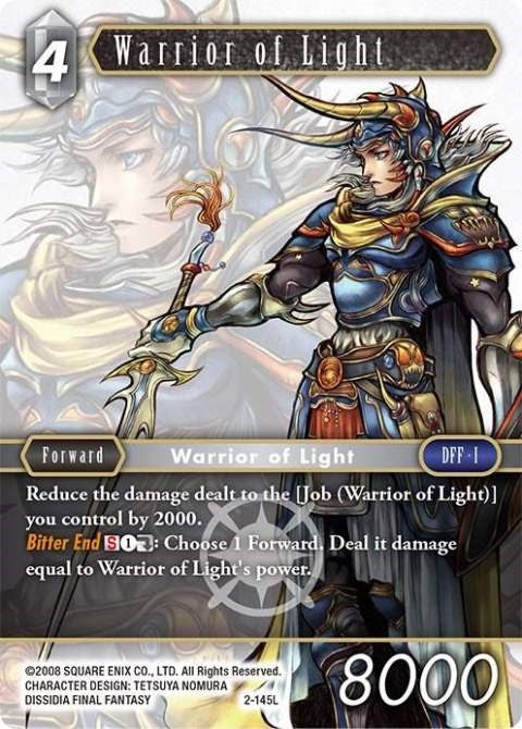 Image for Warrior of Light (Opus II) (2-145L) - Final Fantasy TCG