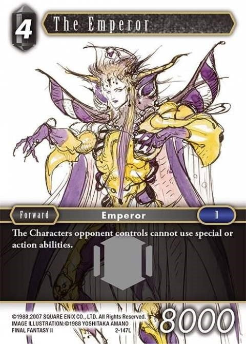 Image for The Emperor (Opus II) (2-147L) - Final Fantasy TCG