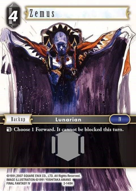 Image for Zemus (Opus II) (2-148H) - Final Fantasy TCG