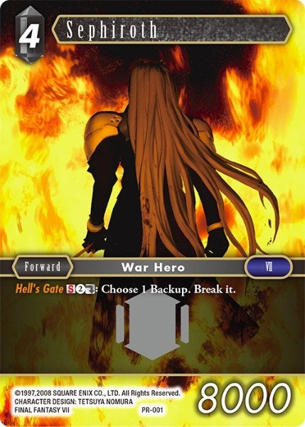 Image for Sephiroth (FF: Promo Cards) (PR-001) - Final Fantasy TCG
