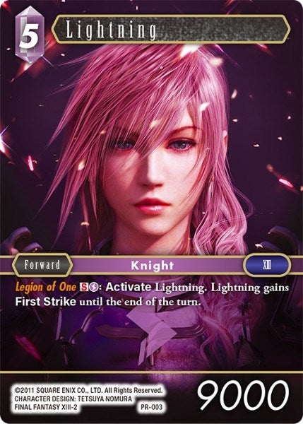Image for Lightning (FF: Promo Cards) (PR-003) - Final Fantasy TCG