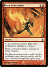 Image for Fiery Conclusion (Ravnica: City of Guilds) (122) - Magic: The Gathering