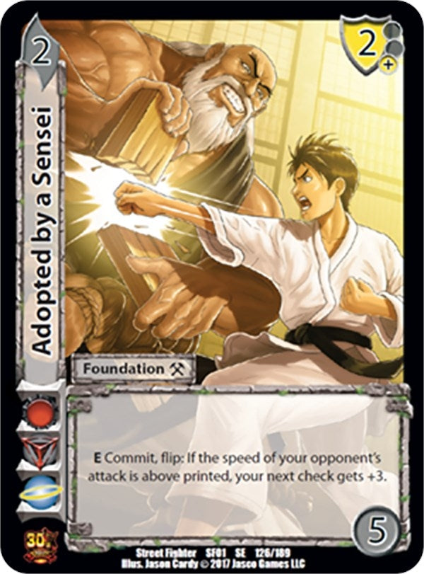 Image for Adopted by a Sensei (Street Fighter CCG) (126) - UniVersus