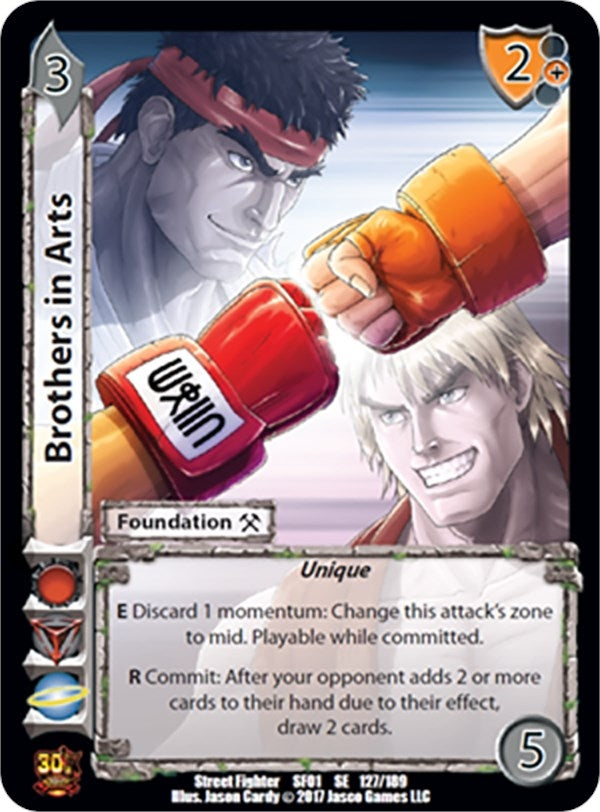 Image for Brothers in Arts (Street Fighter CCG) (127) - UniVersus