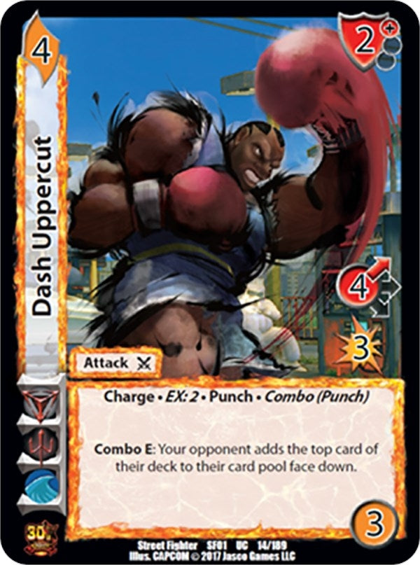 Image for Dash Uppercut (Street Fighter CCG) (14) - UniVersus