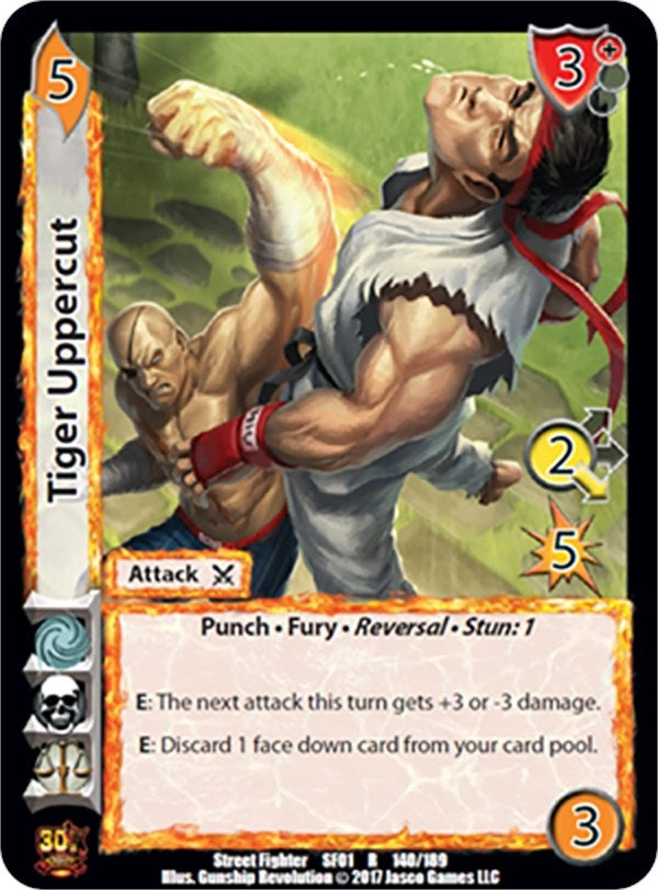 Image for Tiger Uppercut (Street Fighter CCG) (140) - UniVersus