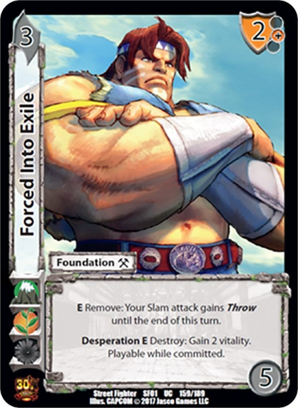 Image for Forced Into Exile (Street Fighter CCG) (159) - UniVersus