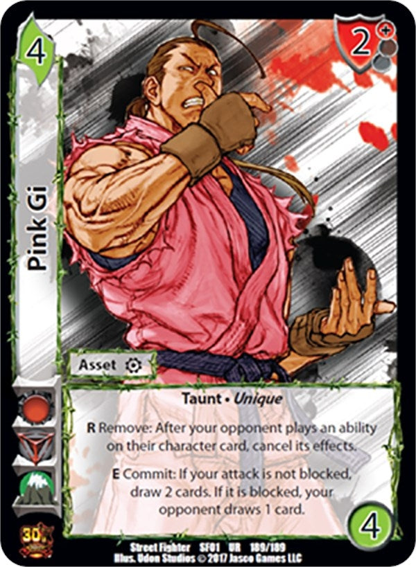 Image for Pink Gi (Street Fighter CCG) (189) - UniVersus