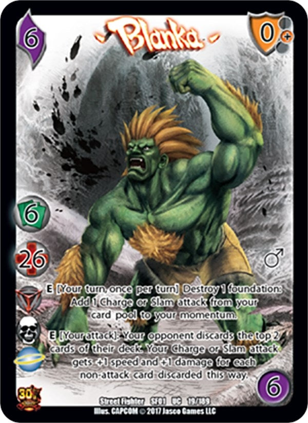 Image for Blanka (Street Fighter CCG) (19) - UniVersus