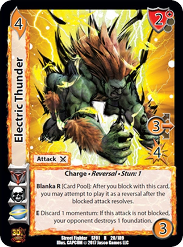 Image for Electric Thunder (Street Fighter CCG) (20) - UniVersus
