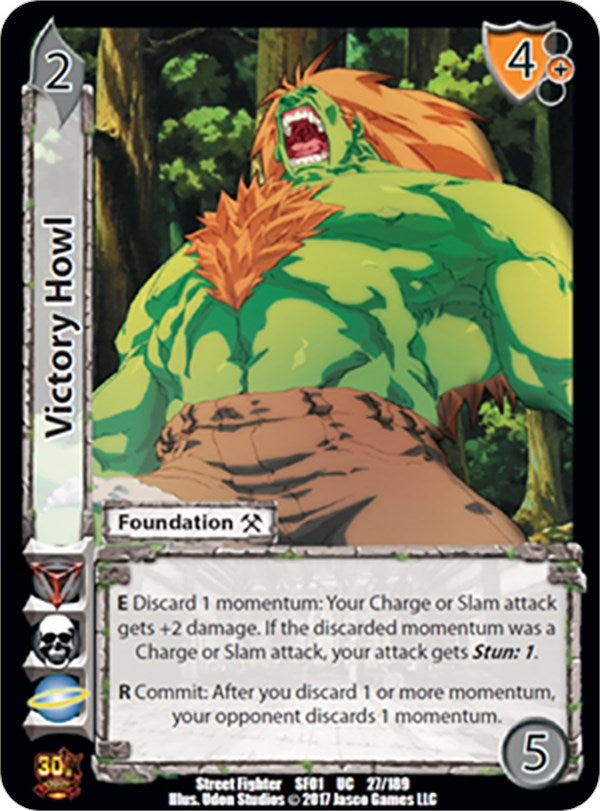 Image for Victory Howl (Street Fighter CCG) (27) - UniVersus