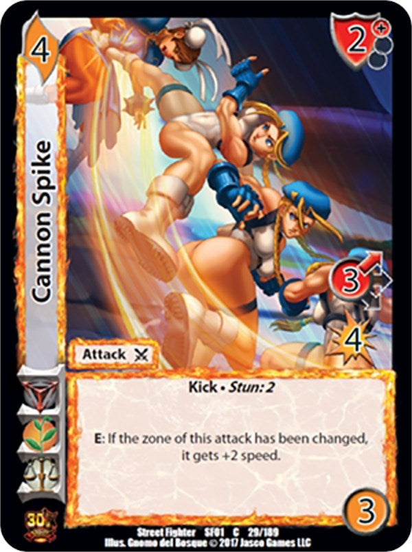 Image for Cannon Spike (Street Fighter CCG) (29) - UniVersus