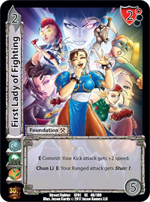 Image for First Lady of Fighting (Street Fighter CCG) (46) - UniVersus
