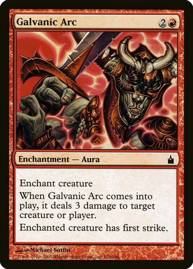 Image for Galvanic Arc (Ravnica: City of Guilds) (126) - Magic: The Gathering