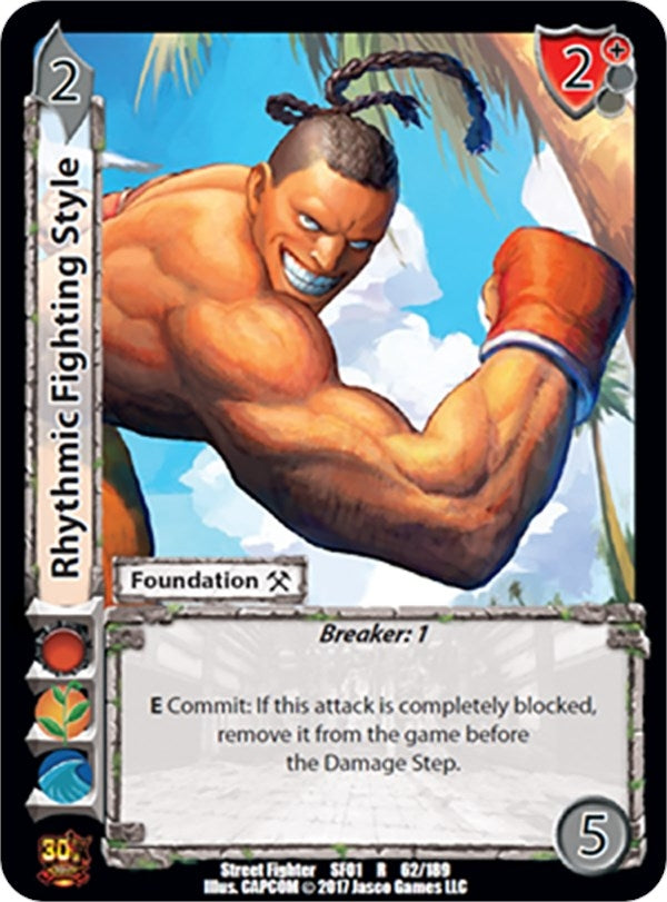 Image for Rhythmic Fighting Style (Street Fighter CCG) (62) - UniVersus