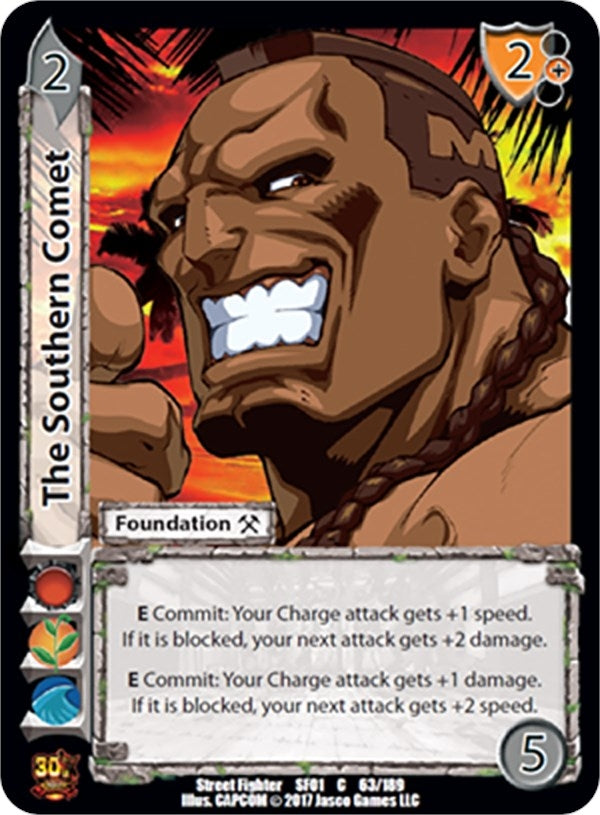 Image for The Southern Comet (Street Fighter CCG) (63) - UniVersus