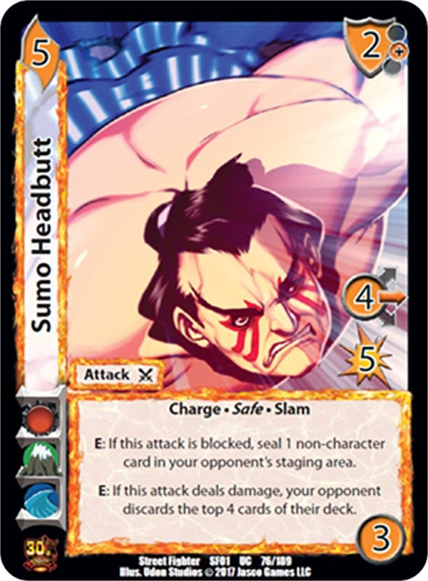 Image for Sumo Headbutt (Street Fighter CCG) (76) - UniVersus