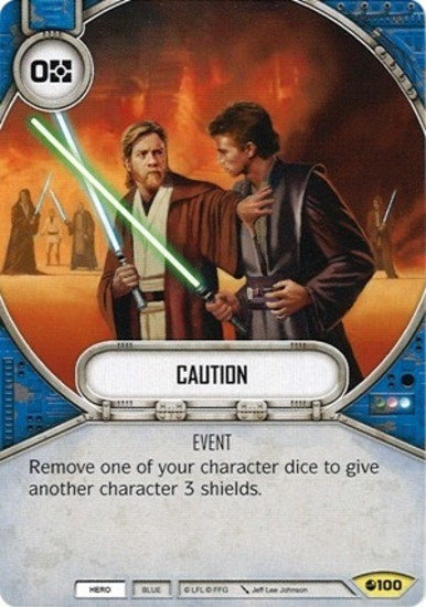 Image for Caution (Spirit of Rebellion) (100) - Star Wars: Destiny