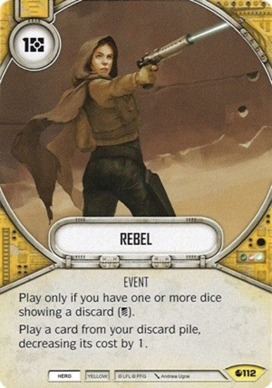 Image for Rebel (Spirit of Rebellion) (112) - Star Wars: Destiny