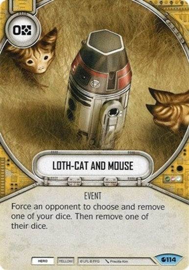 Image for Loth-Cat And Mouse (Spirit of Rebellion) (114) - Star Wars: Destiny