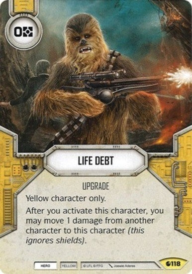 Image for Life Debt (Spirit of Rebellion) (118) - Star Wars: Destiny