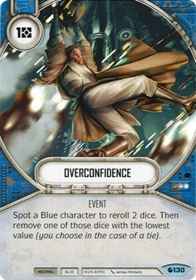 Image for Overconfidence (Spirit of Rebellion) (130) - Star Wars: Destiny