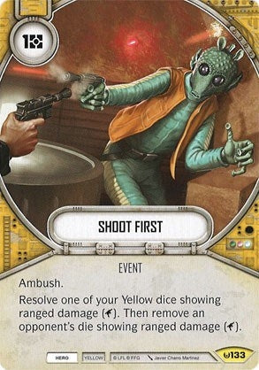 Image for Shoot First (Awakenings) (133) - Star Wars: Destiny
