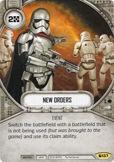 Image for New Orders (Spirit of Rebellion) (137) - Star Wars: Destiny