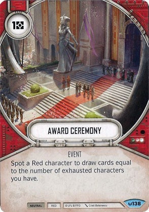 Image for Award Ceremony (Awakenings) (138) - Star Wars: Destiny