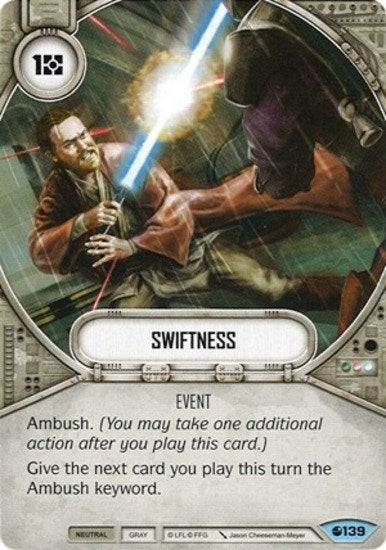 Image for Swiftness (Spirit of Rebellion) (139) - Star Wars: Destiny