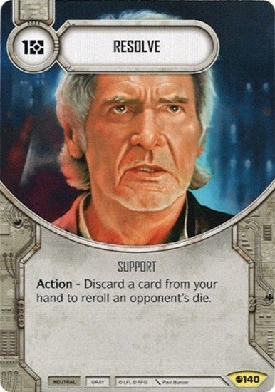 Image for Resolve (Spirit of Rebellion) (140) - Star Wars: Destiny