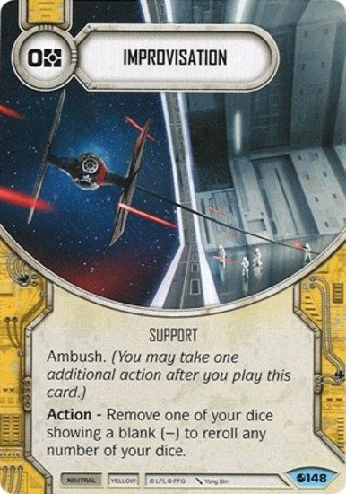 Image for Improvisation (Spirit of Rebellion) (148) - Star Wars: Destiny