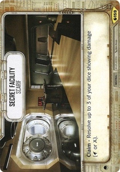 Image for Secret Facility - Scarif (Spirit of Rebellion) (159) - Star Wars: Destiny