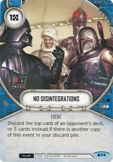 Image for No Disintegrations (Spirit of Rebellion) (74) - Star Wars: Destiny